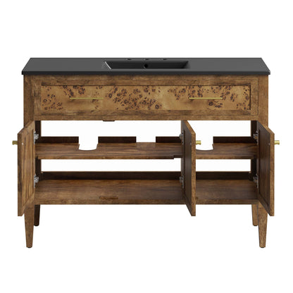 Elysian 48" Wood Single Sink Bathroom Vanity by Modway - EEI-6453