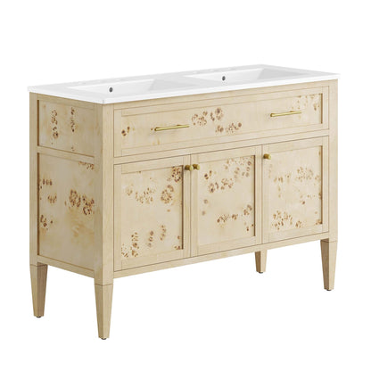 Elysian 48" Double Sink Bathroom Vanity by Modway