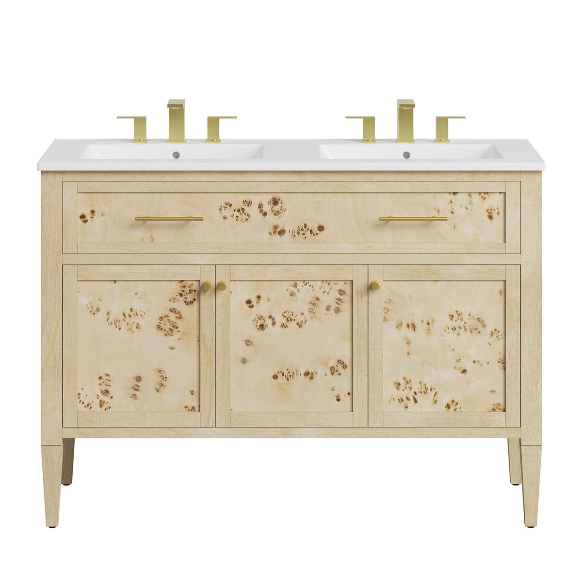 Elysian 48" Double Sink Bathroom Vanity by Modway