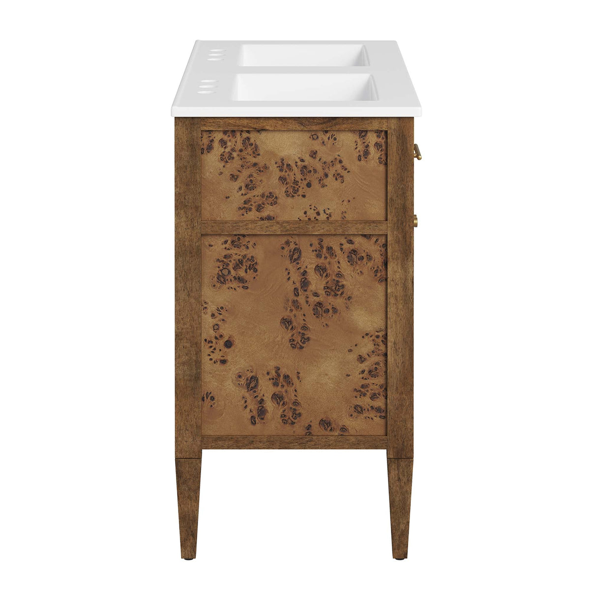 Elysian 48" Wood Double Sink Bathroom Vanity by Modway - EEI-6456