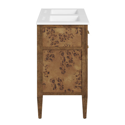 Elysian 48" Wood Double Sink Bathroom Vanity by Modway - EEI-6456