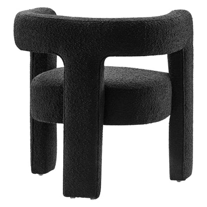 Kayla Boucle Upholstered Armchair by Modway
