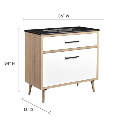 Maverick 36" Bathroom Vanity by Modway - EEI-6501