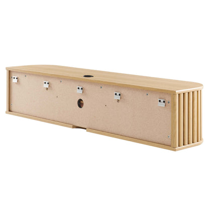 Fortitude 63" Wall-Mounted TV Stand by Modway