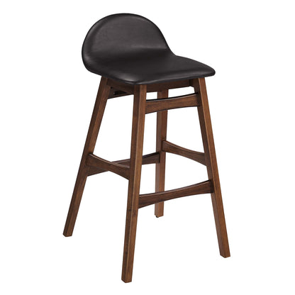 Juno Wood Bar Stool Set of 2 by Modway - Brown