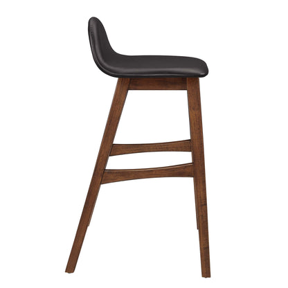 Juno Wood Bar Stool Set of 2 by Modway - Brown