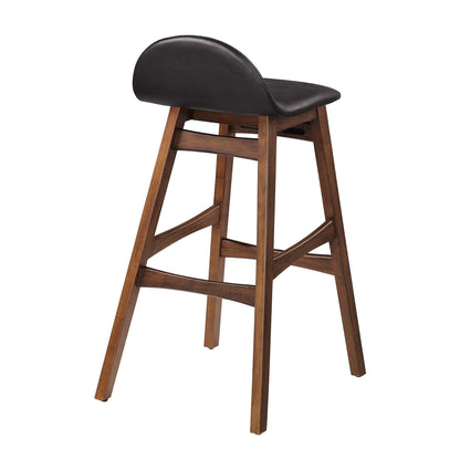 Juno Wood Bar Stool Set of 2 by Modway - Brown