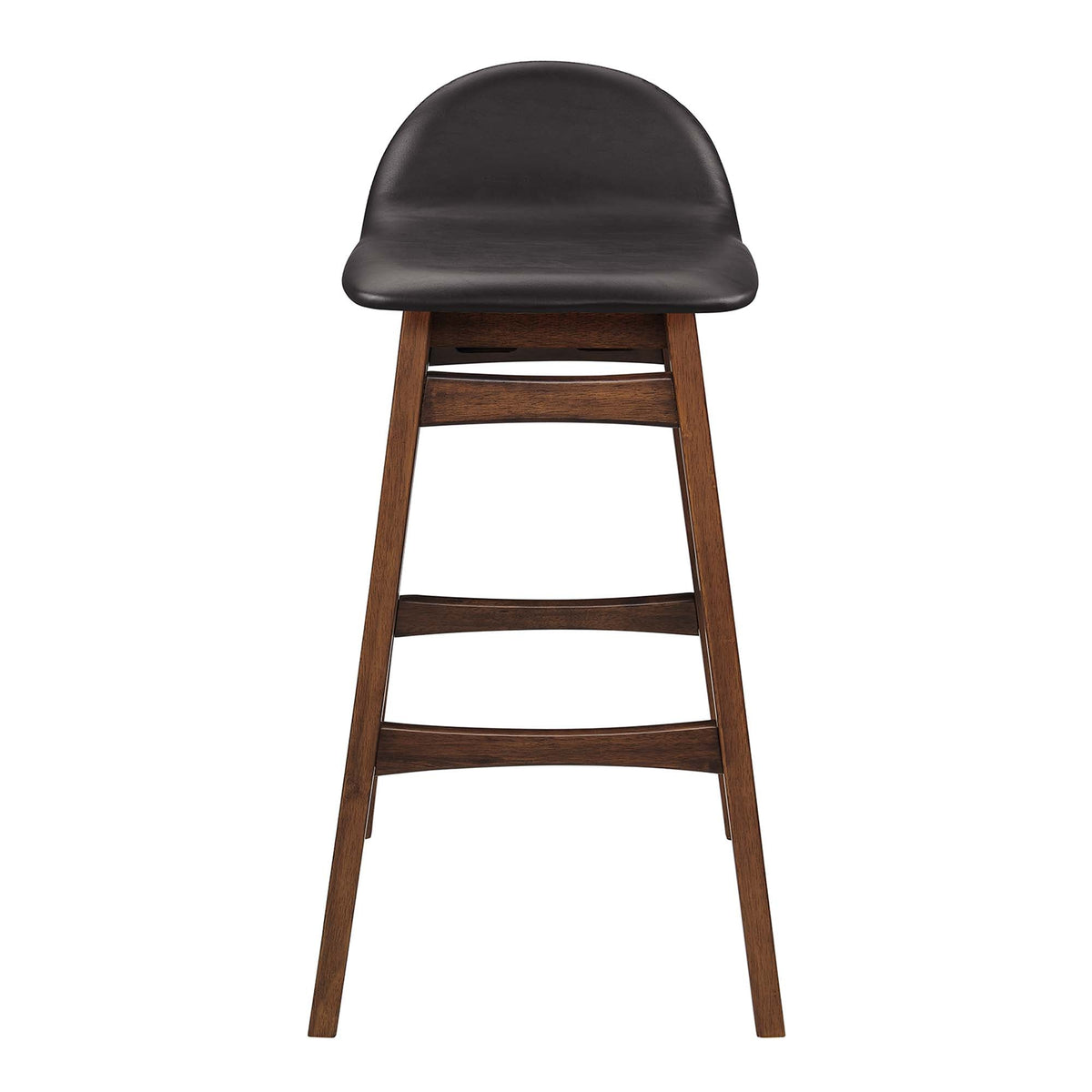 Juno Wood Bar Stool Set of 2 by Modway - Brown