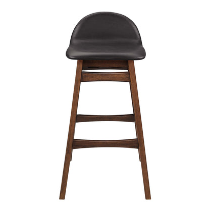 Juno Wood Bar Stool Set of 2 by Modway - Brown