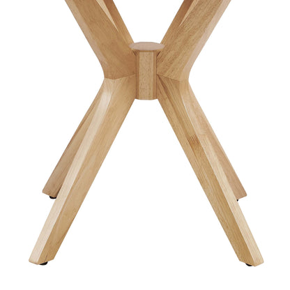 Crossroads 24" Round Wood Side Table by Modway