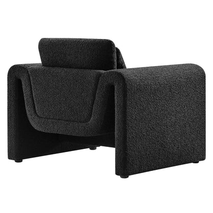 Waverly Boucle Upholstered Armchair by Modway