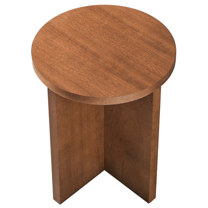 Silas Round Wood Side Table by Modway