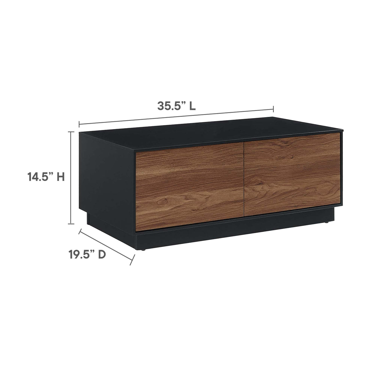 Holden 36-Inch Coffee Table by Modway