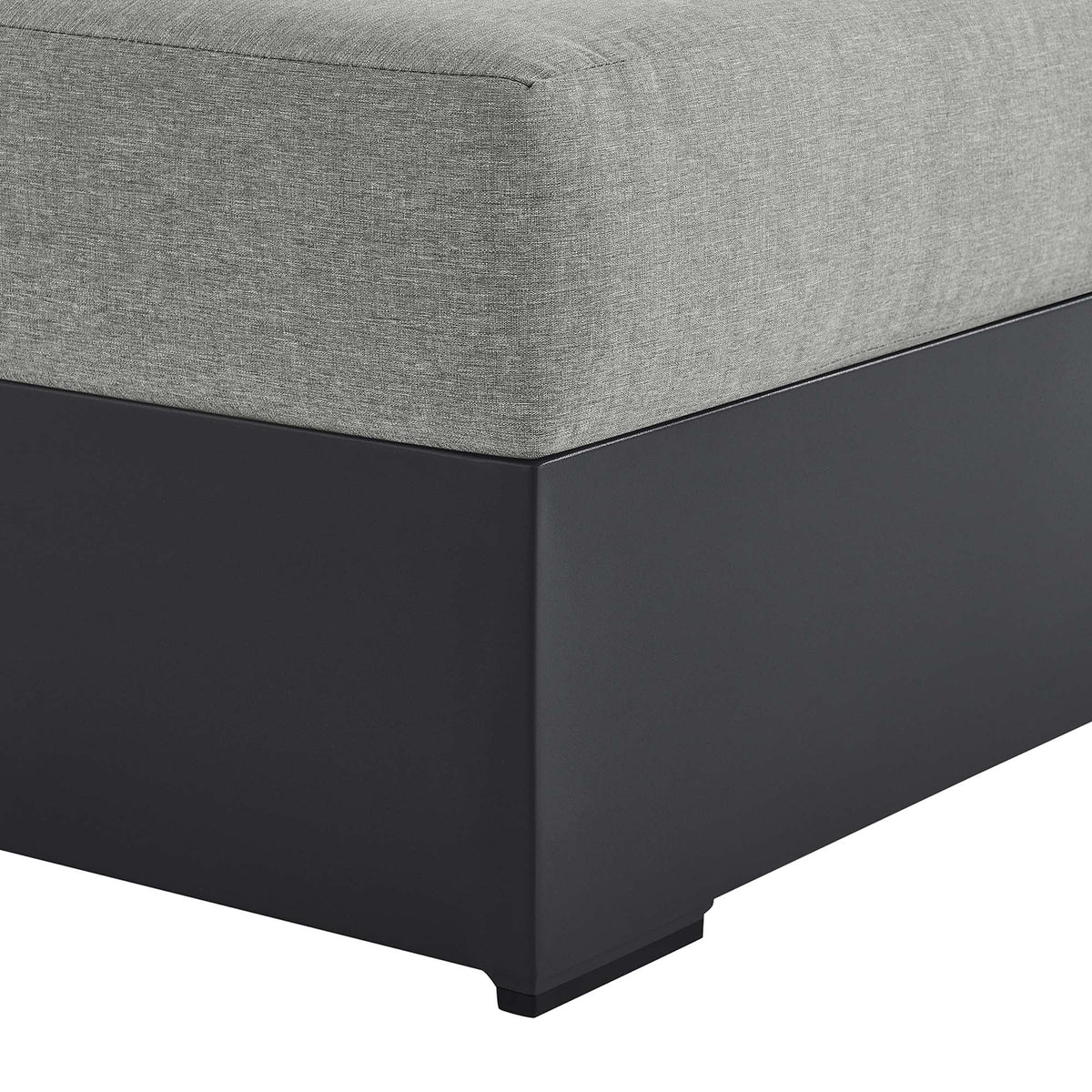 Tahoe Outdoor Patio Powder-Coated Aluminum Right-Facing Chaise Lounge