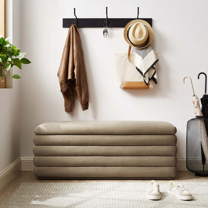 Mezzo Upholstered Performance Velvet Storage Bench by Modway