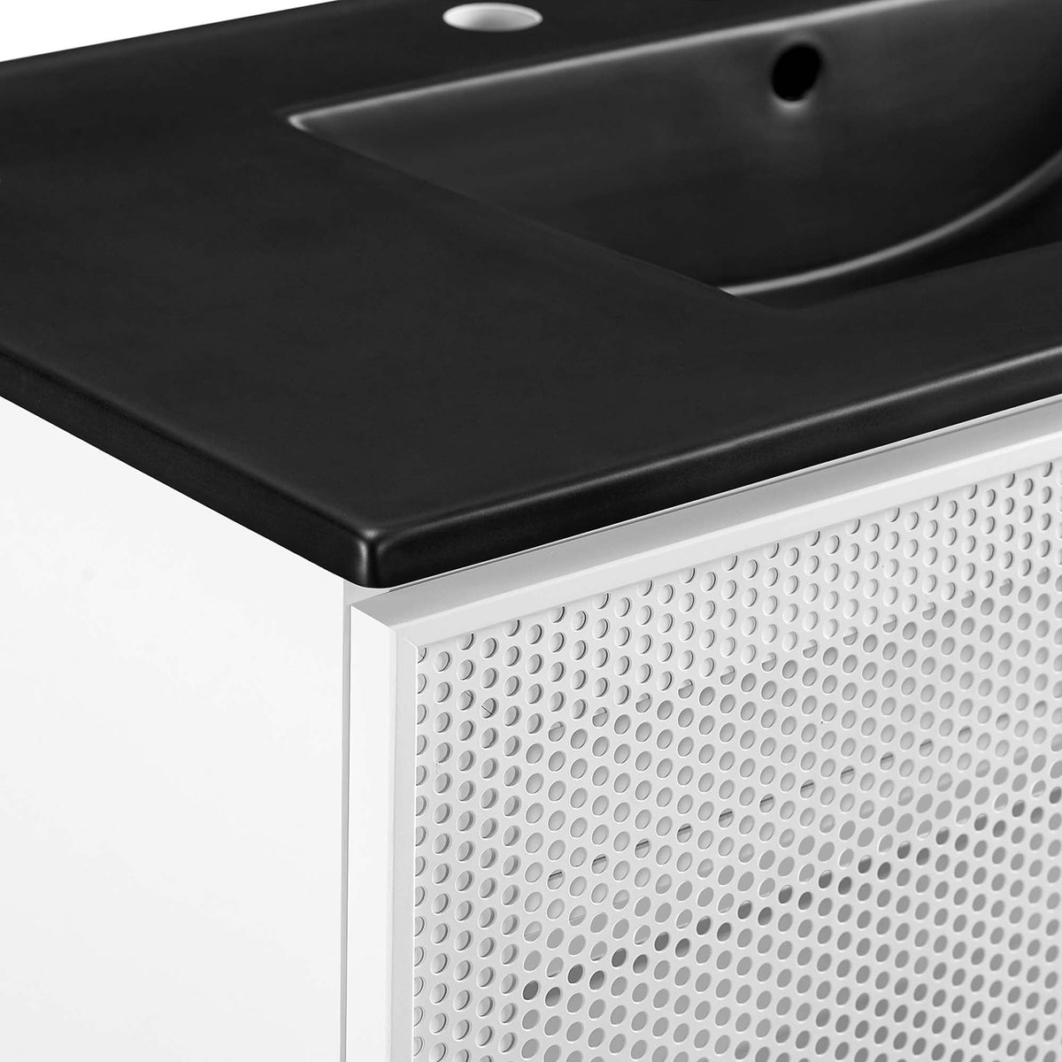 Calla 36" Perforated Metal Bathroom Vanity by Modway - EEI-6680
