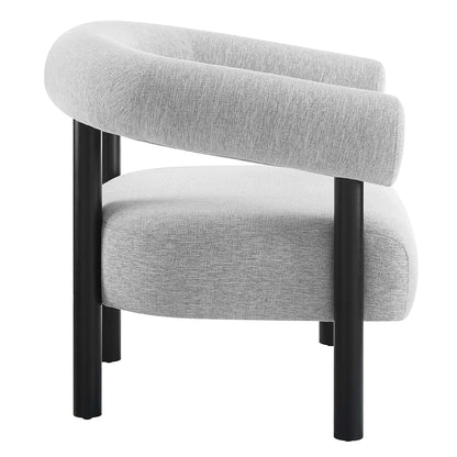 Sable Upholstered Fabric Armchair by Modway