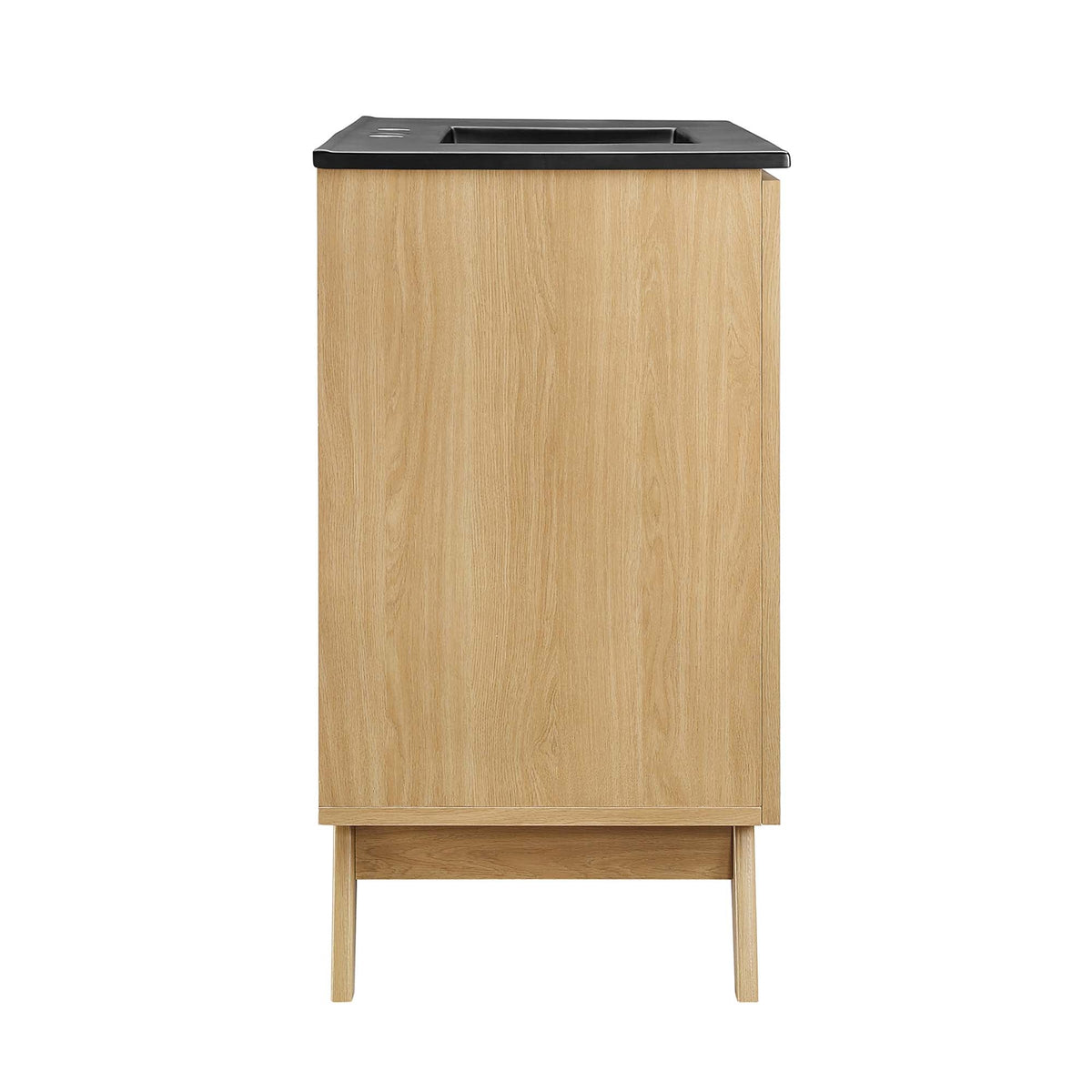 Soma 36" Bathroom Vanity by Modway - Oak Black / Walnut Black