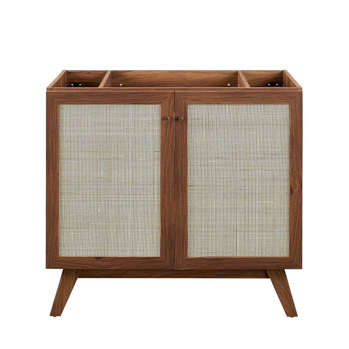 Soma 36" Bathroom Vanity by Modway - Oak Black / Walnut Black
