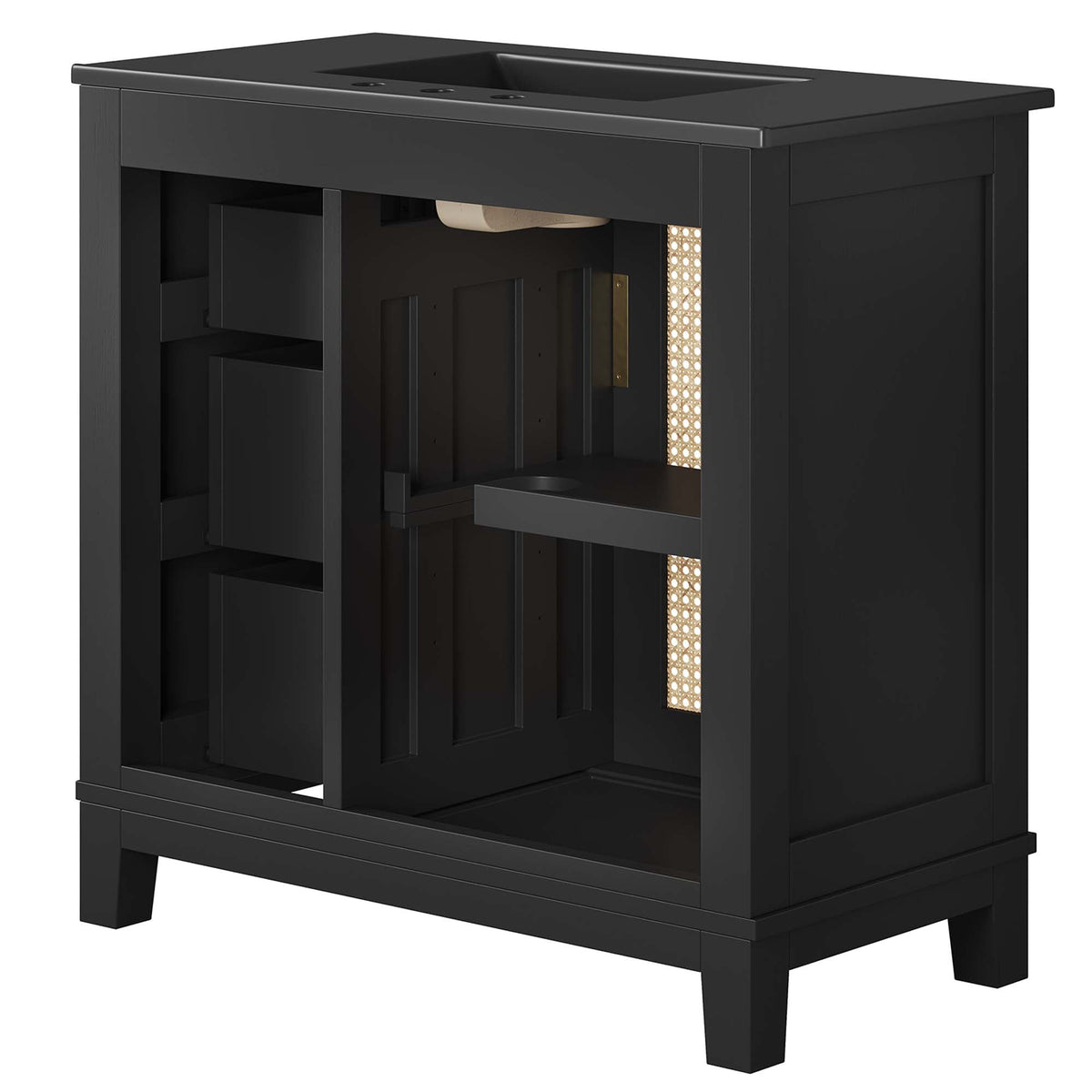 Dixie 36" Solid Wood Bathroom Vanity Cabinet by Modway - EEI-6726