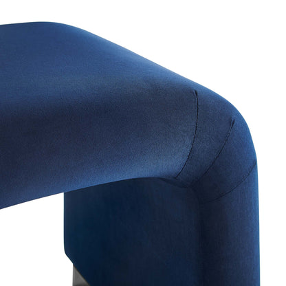 Koda Performance Velvet Waterfall Stool by Modway