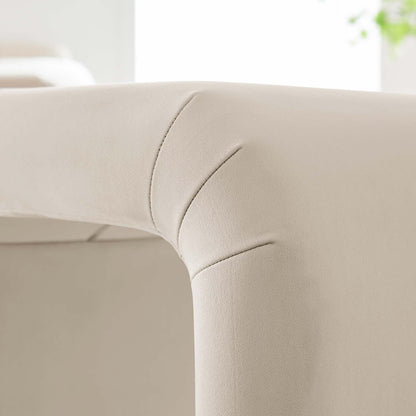 Koda Performance Velvet Waterfall Stool by Modway