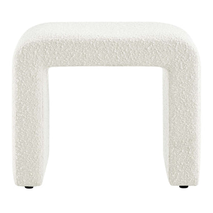 Simba Boucle Fabric Waterfall Stool by Modway
