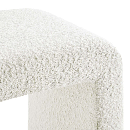 Simba Boucle Fabric Waterfall Stool by Modway