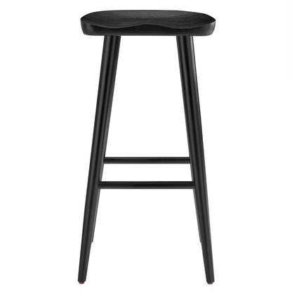 Saville Backless Wood Bar Stools Set of 2 by Modway