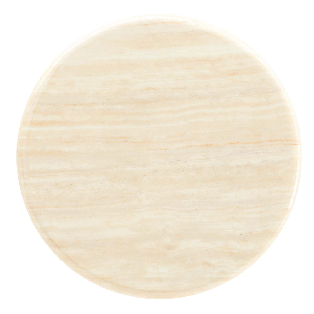 Lippa 20" Round Faux Travertine Side Table by Modway - EEI-6746