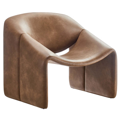 Vivi Vegan Leather Accent Chair by Modway