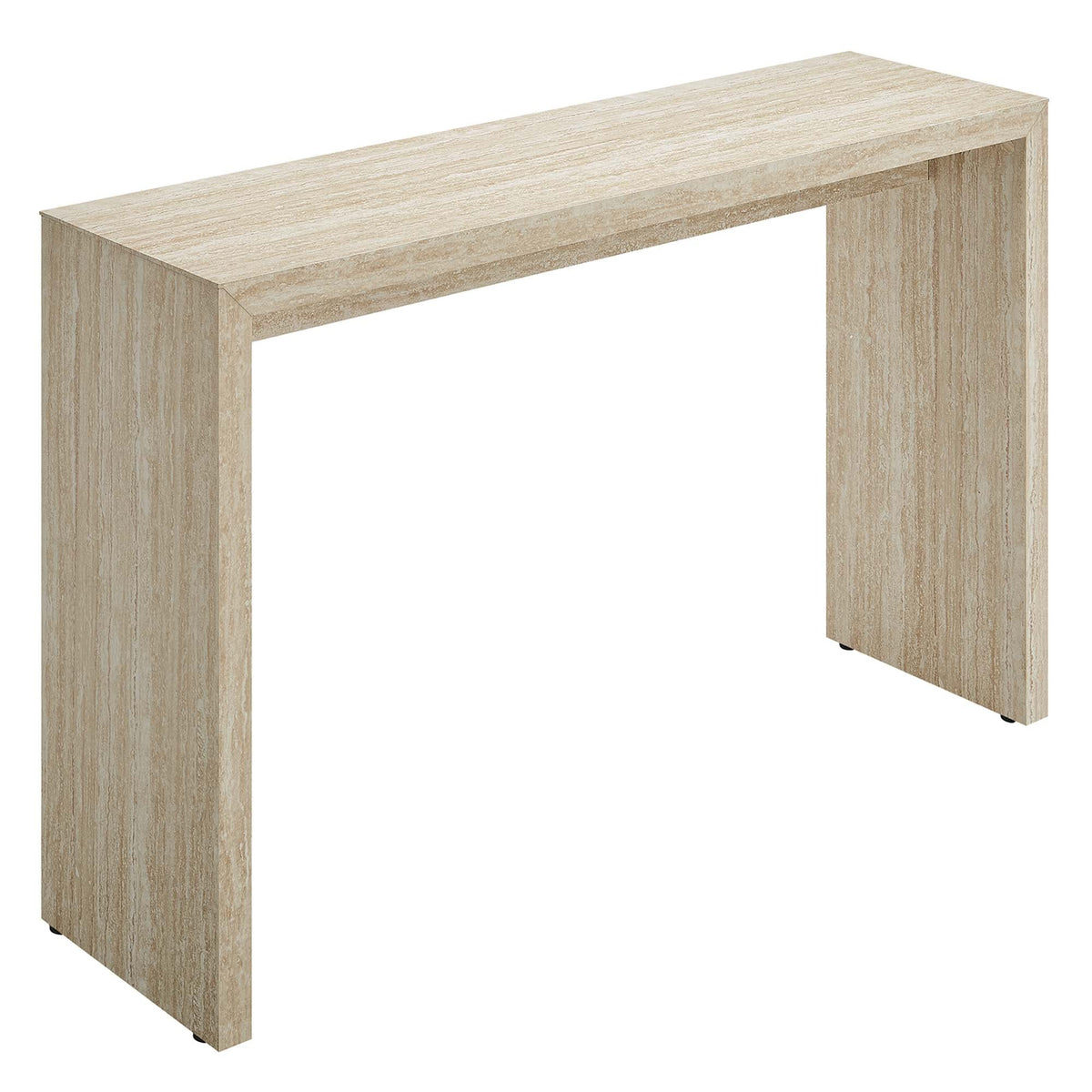 Mirella Faux Travertine Console Table by Modway