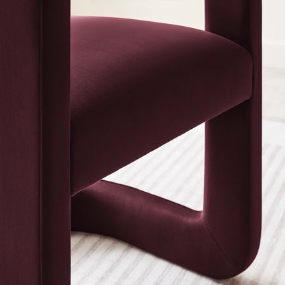 Winslow Performance Velvet Barrel Accent Chair by Modway