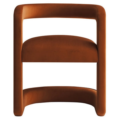 Winslow Barrel Performance Velvet Dining Chair by Modway