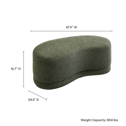 Nimbus 48" Upholstered Ottoman Bench by Modway