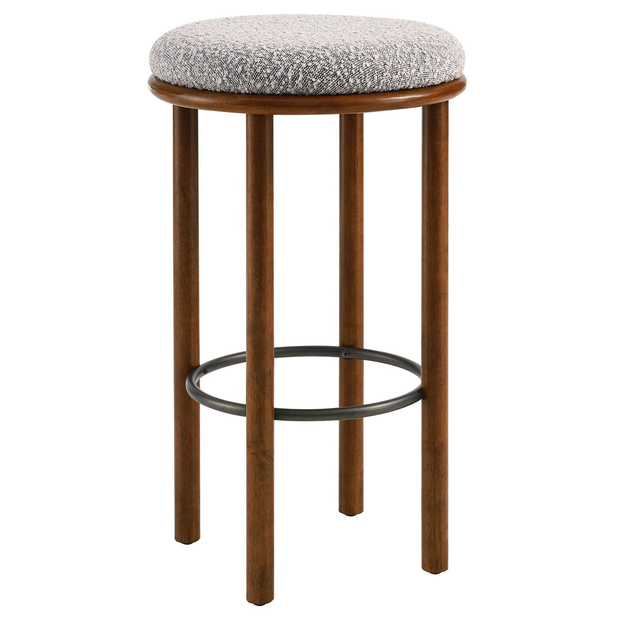 Fable Boucle Fabric Bar Stools Set of 2 by Modway