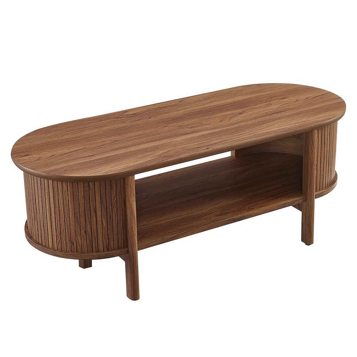 Cadence Coffee Table by Modway Mid-Century Modern Rubberwood