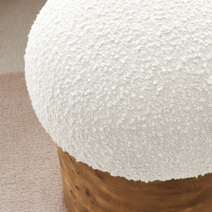 Breeze Boucle Upholstered Ottoman by Modway