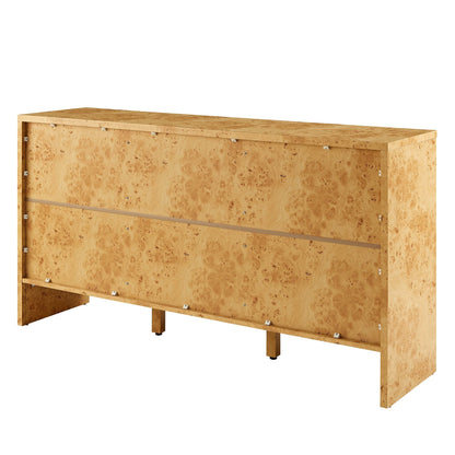 Hudson 60" Burl Wood Sideboard by Modway