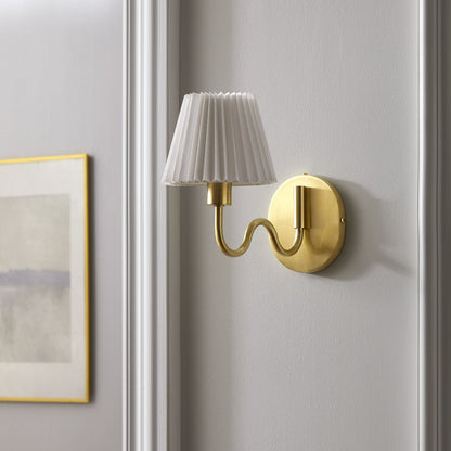 Wave Squiggle Arm Wall Sconce by Modway