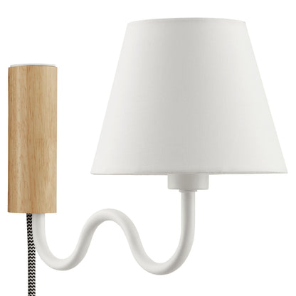 Sunlit Squiggle Arm Wall Sconce by Modway