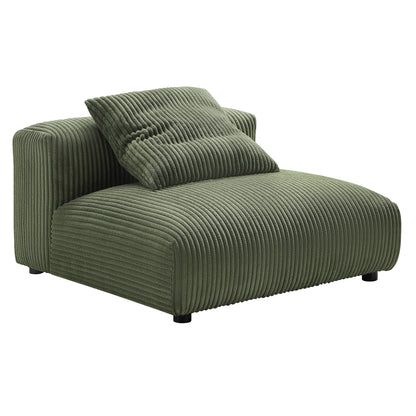 Solace 4-Piece Modular Corduroy Upholstered Sectional Sofa by Modway