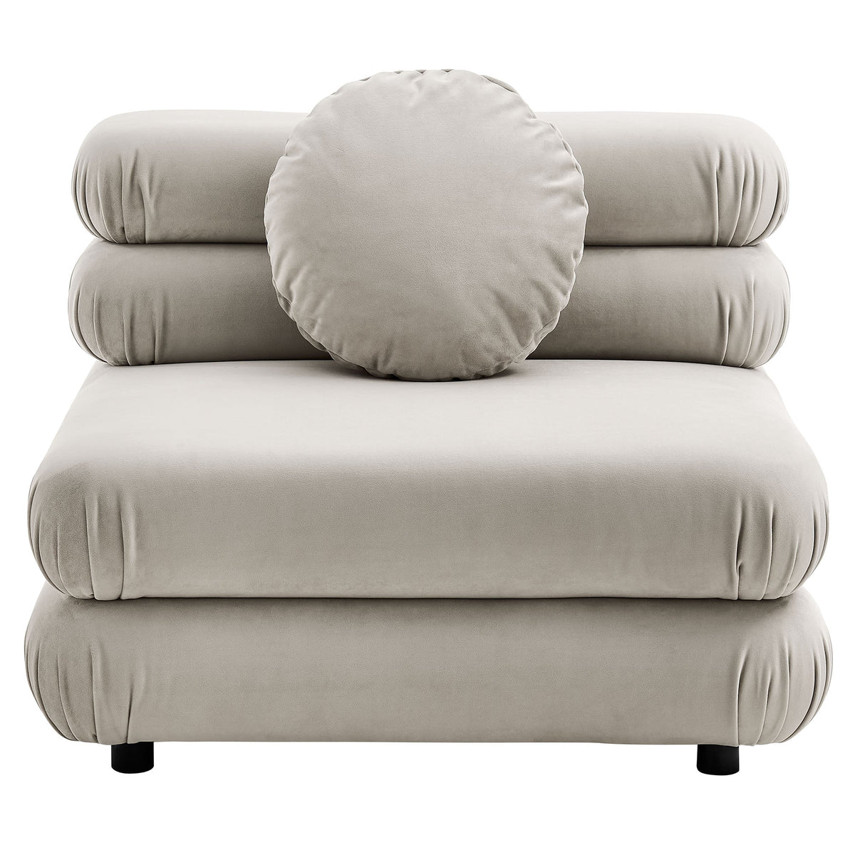Jubilee 5-Piece Modular Performance Velvet Sectional Sofa by Modway