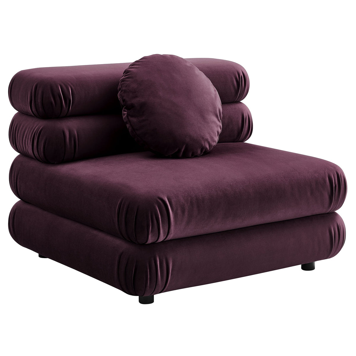 Jubilee 5-Piece Modular Performance Velvet Sectional Sofa by Modway