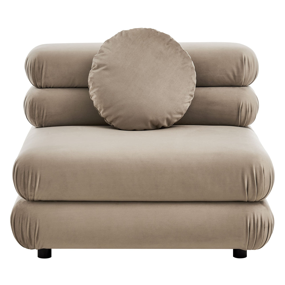 Jubilee 5-Piece Modular Performance Velvet Sectional Sofa by Modway