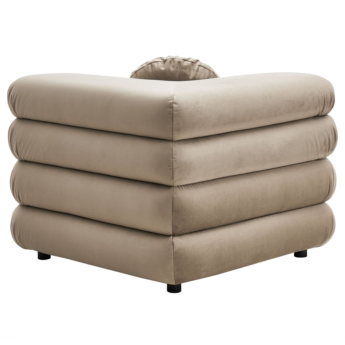 Jubilee 4-Piece Modular Performance Velvet Sectional Sofa by Modway