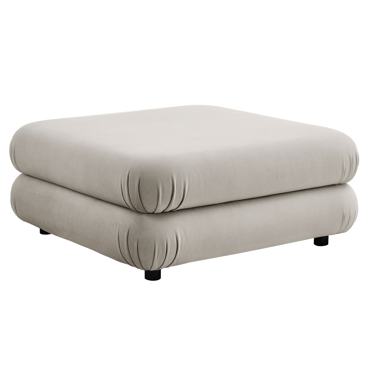 Jubilee Modular Performance Velvet Ottoman by Modway