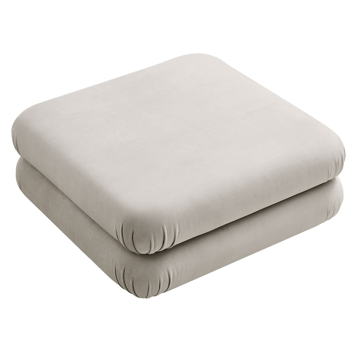 Jubilee Modular Performance Velvet Ottoman by Modway