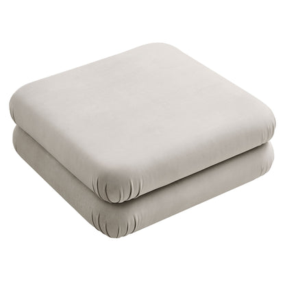 Jubilee Modular Performance Velvet Ottoman by Modway