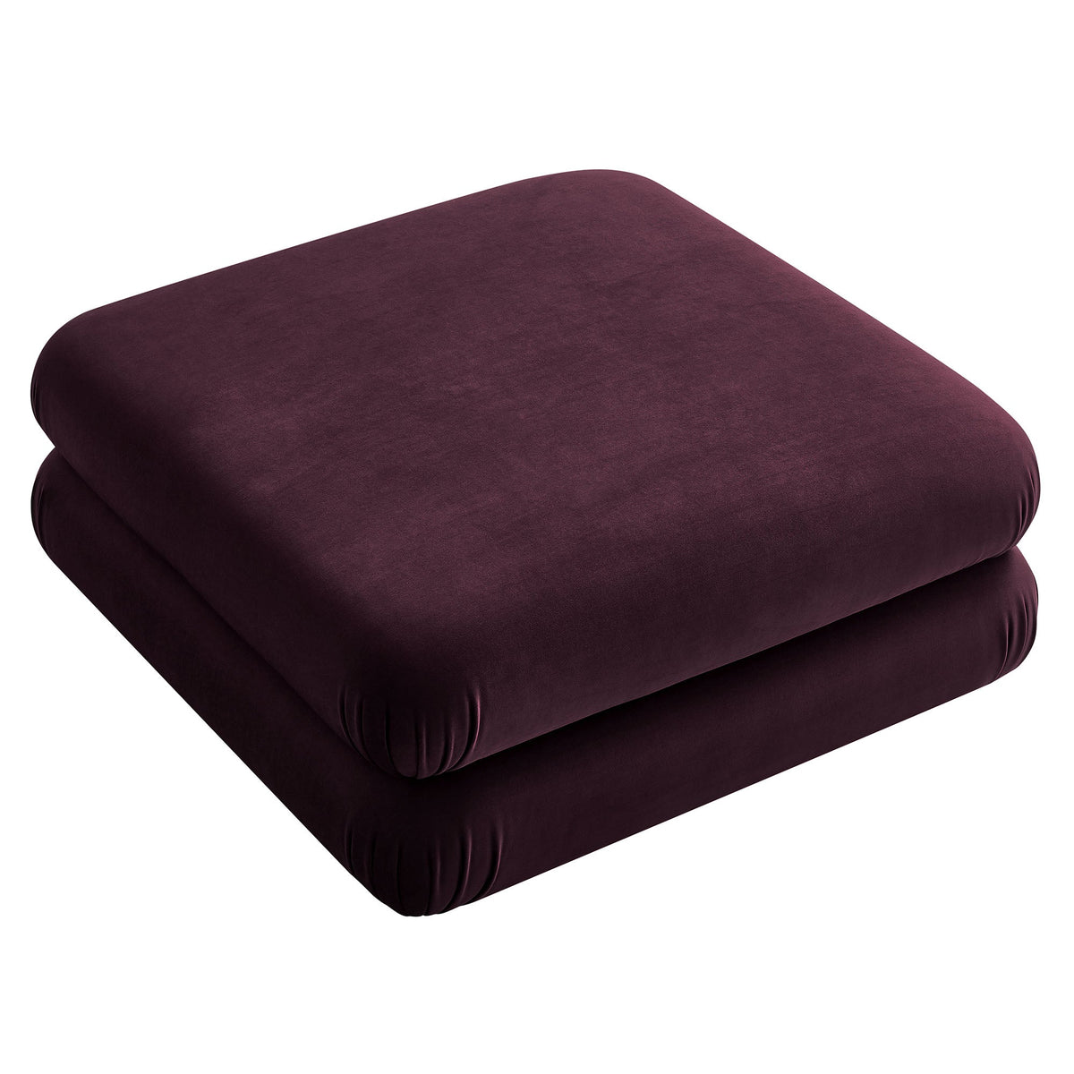 Jubilee Modular Performance Velvet Ottoman by Modway